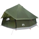 Tipi šator s krovom Maslinastozelena 400 x 400 x 250 cm | shoptok.hr