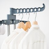  Okomiti Sklopivi Stalak za Sušenje Odjeće na Kotačićima Dolver InnovaGoods 24 Bars | shoptok.hr
