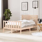  Posteljni okvir iz trdnega lesa 120x200 cm, (20648538) | Shoptok.si