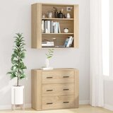 vidaXL Visoka komoda hrasta sonome od konstruiranog drva | shoptok.hr