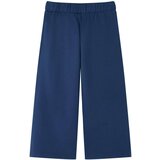 Dječje hlače sa širokim nogavicama modre 140 | shoptok.hr