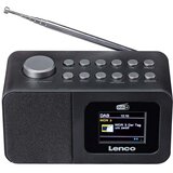 Oem Lenco, Radijska ura Bluetooth/DAB+/FM Model CR-625 z LCD zaslonom in anteno, Črna, (5000250439) Cene