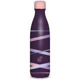 Ars Una Ribbon purple dvostenska kovinska steklenica 500 ml | Shoptok.si
