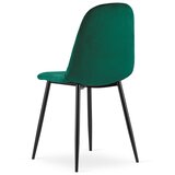  Set 2 ASTI stolice od tamnozelene baršun tkanine | shoptok.hr