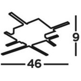 Lesnina XXXL STROPNA LED-SVETILKA Matrix 19.3 W 1175 lm 3000 K 220-240 V | Shoptok.si