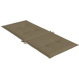  Jastuci za stolice 6 kom prošarano smeđesivi 120x50x4cm tkanina | shoptok.hr