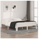  Za krevet od masivnog drva bijeli 150 x 200 cm 5FT King | shoptok.hr