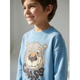Sinsay Crewneck majica s printom medvjedića od flisa | shoptok.hr