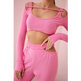 Kesi Set with blouse top - light pink | shoptok.hr