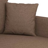  Dvosjed od tkanine smeđi 140 cm | shoptok.hr