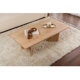 Kalune Design Klubska mizica v hrastovem dekorju v naravni barvi 60x119 cm Sabin – | Shoptok.si