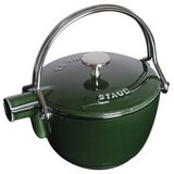 Staub Teekanne 1,15 L basilikum- grün Gusseisen, rund | shoptok.hr