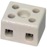 Keramička Keramična sponka dvopolna (Bež, Število polov: 2 kos, 1 mm² - 6 mm², 3 kos) | Shoptok.si