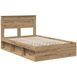  Krevetna konstrukcija Umjetnička hrastovina 120 x 190 cm | shoptok.hr