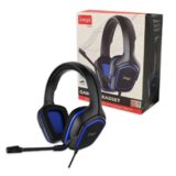 Ipega naglavne Gaming slušalke PG-R006B z mikrofonom in 3,5 vtičem črno modre | Shoptok.si