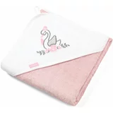 BabyOno Take Care Bamboo Towel brisača s kapuco Pink 85x85 cm