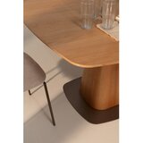 MOME Jedilna miza v hrastovem dekorju 120x120 cm Etel – | Shoptok.si