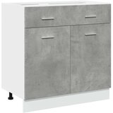 Donji ladičar boja betona 80 x 46 x 81 5 cm konstruirano drvo | shoptok.hr