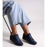 Gemre Navy blue openwork sneakers Safune | Shoptok.si
