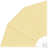 vidaXL Zaslon za zasebnost na balkonu Peščena 115 x 115 cm blago | Shoptok.si