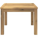  Stolić za kavu Bijela 60 x 60,5 x 36 cm Čvrsto drvo akacije | shoptok.hr