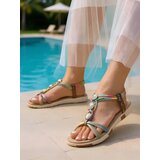 Resti Women’s embellished sandals Menmi | Shoptok.si