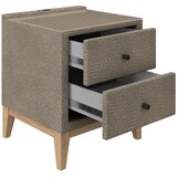 Premium Living Nočna Omarica Smile, Rjavosiva | Shoptok.si