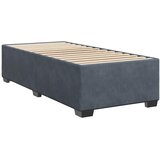 Box spring krevet s madracem tamnosivi 80 x 200 cm baršunasti | shoptok.hr