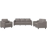 vidaXL Sedežna garnitura z blazinami 3-delna taupe blago, (20910922) Cene