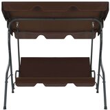 vidaXL Vrtna gugalnica kavno rjava 170x110x153 cm, (21814810) | Shoptok.si