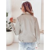 DStreet Kurtka damska skórzana DARKGLORY ramoneska szara | Shoptok.si