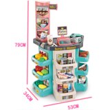 Woopie trgovina, supermarket i kolica, kolica za kupnju, blagajna, vaga, skener, 47 dodataka | shoptok.hr