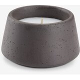  Sveća Ø11xV6cm siva u