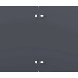 vidaXL Rubovi za travnjak 10 kom Antracit Hladno valjani čelik | shoptok.hr