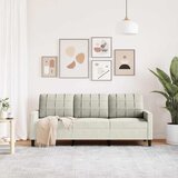  Trosjed od tkanine krem 180 cm baršunasti | shoptok.hr