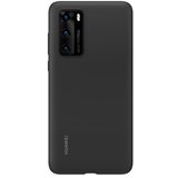 Huawei original silikonski ovitek za p40 - črn | Shoptok.si