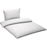 Dieter Knoll POSTELJNINA 140/200 cm damast bela Slike