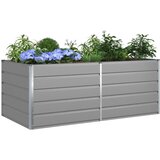  Sadilica Svijetlo siva 195 x 100 x 45 cm Cinkani čelik | shoptok.hr