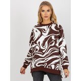 FANCY Sweatshirt-FA-BL-8293.37P-dark brown | Shoptok.si