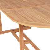  Vrtni stol 180 x 90 x 75 cm masivna tikovina | shoptok.hr