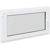  Prozor za podrum RISOR 110 x 50 cm PVC i staklo Bijela | shoptok.hr