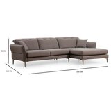 Atelier Del Sofa ugaona garnitura Costor Corner Right Grey | ePonuda.com