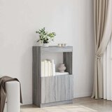 vidaXL Visoka komoda boja hrasta 63x33x100 cm od konstruiranog drva | shoptok.hr