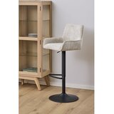 Actona Bež barska stolica podesive visine/s naslonima za ruke (visine sjedala 85 cm) Eddie – | shoptok.hr
