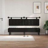  Držeće uzglavlje Zidne Lažna koža - Crna 180 cm bez LED | shoptok.hr
