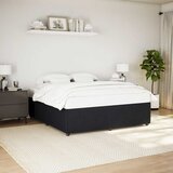  Okvir za krevet bez madraca crni 200x200 cm baršunasti Cijene