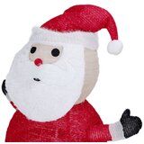 Aigostar LED božićna spoljašnja dekoracija 50xLED/3xAA 0,7m IP44 hladno bela Santa Claus | Eponuda.com