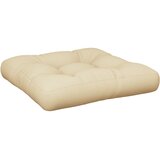  Jastuci za palete 2 kom bež od tkanine 50 x 50 x 12 cm | shoptok.hr