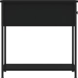  Noćni ormarić crni 30 x 60 x 60 cm od konstruiranog drva | Eponuda.com