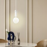  Visilica na sajli SAGA 1xE27/40W/230V mramorna | Eponuda.com